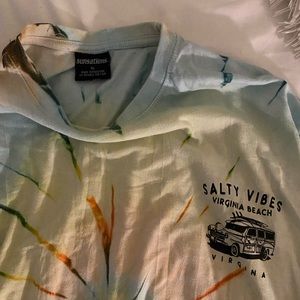 Virginia Beach Long Sleeve Tie Dye